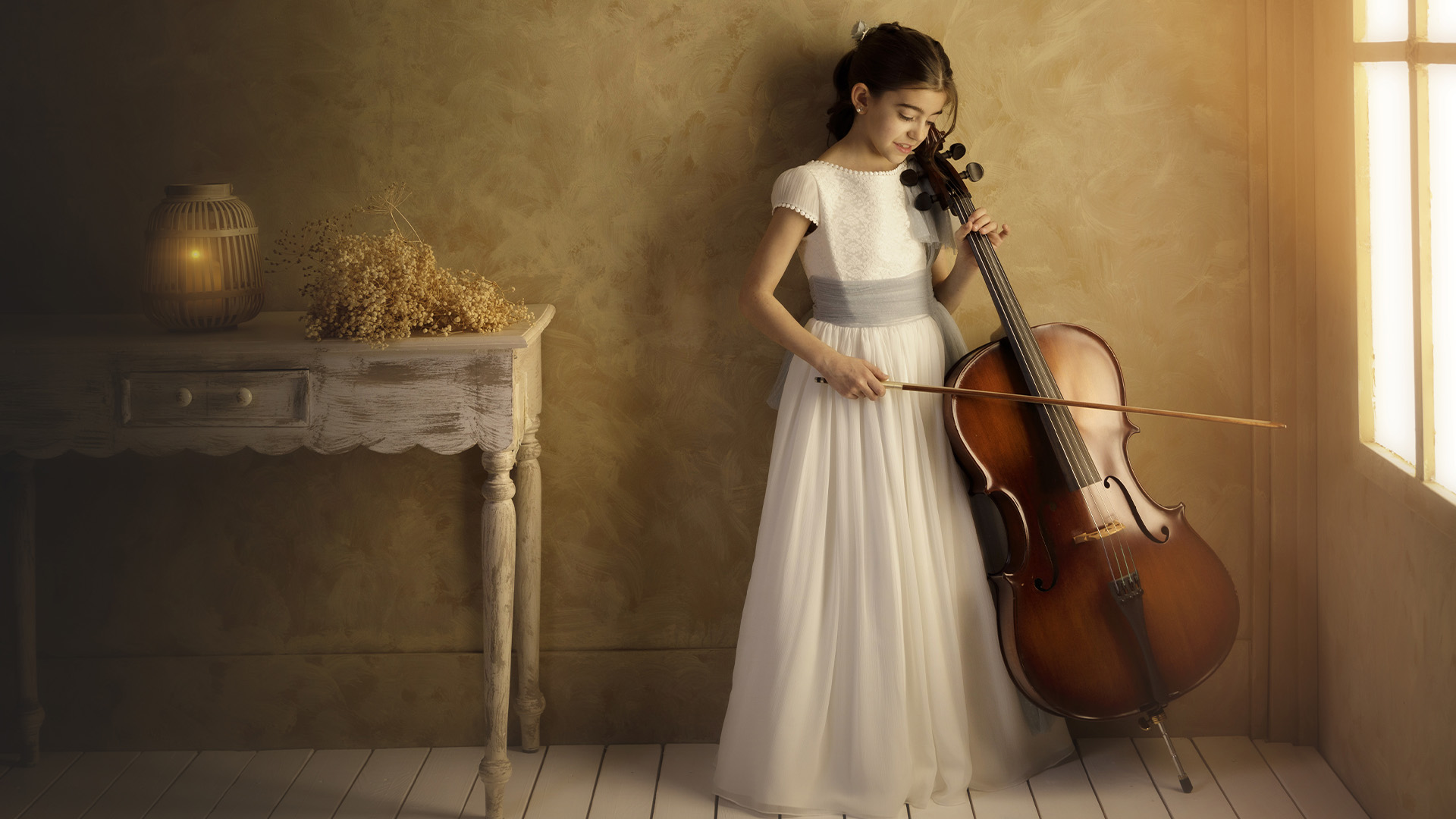 Img comuniones chica con violin